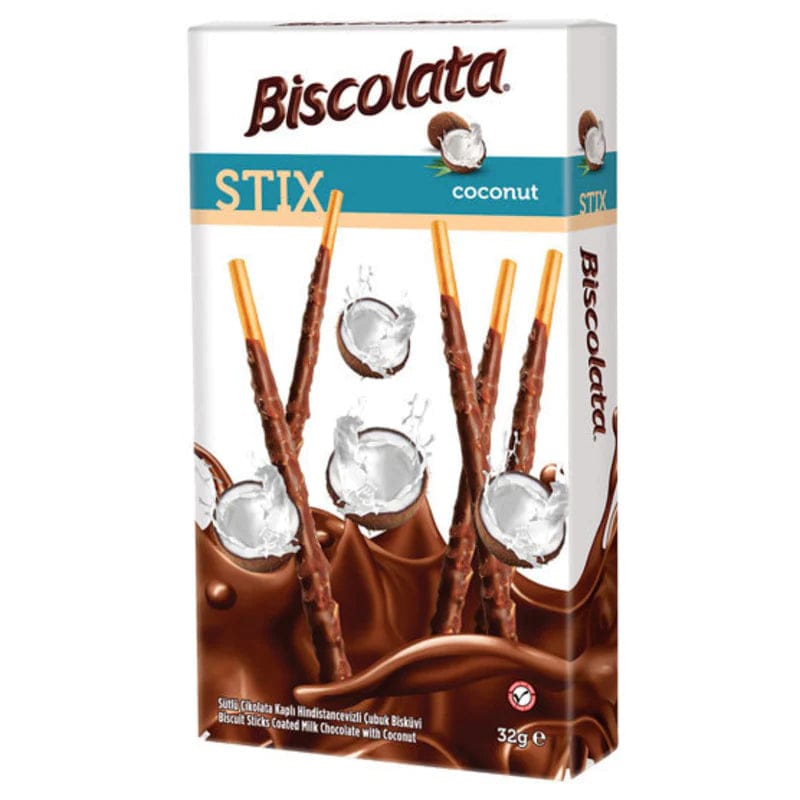 Biscolata Stix Coconut – 32g