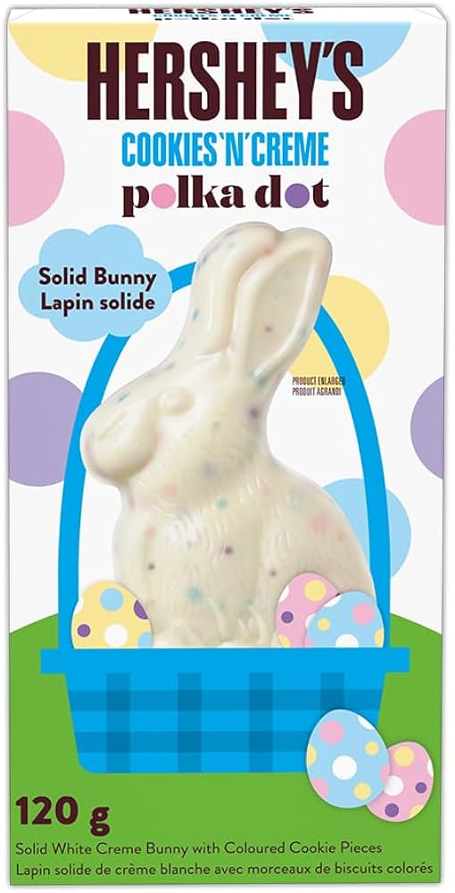 Hershey's Cookies N' Creme Polka Dot Bunny (120g)