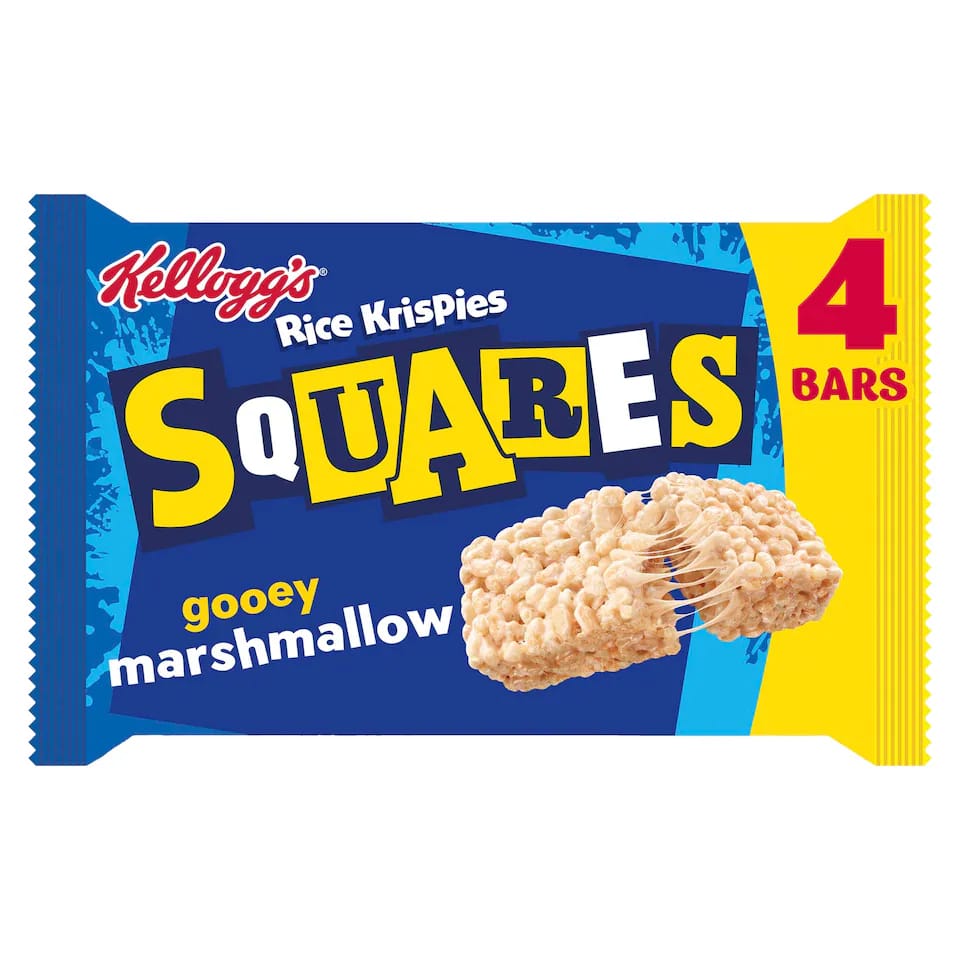 Kellogg’s Rice Krispies Squares Gooey Marshmallow – 4 Bars