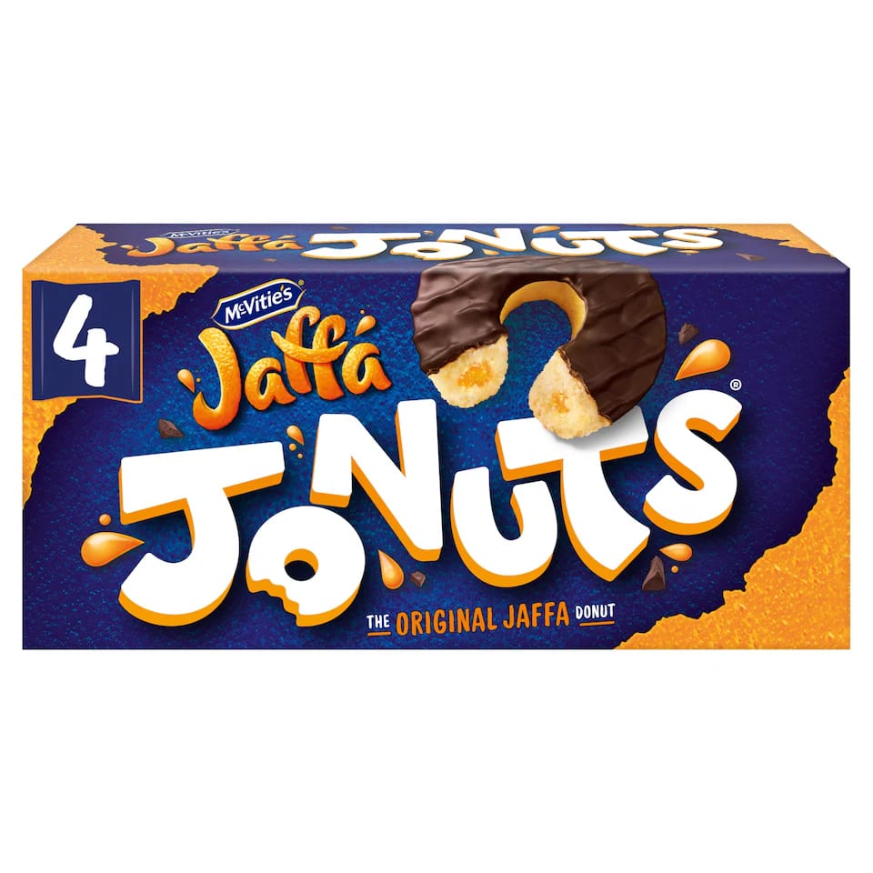 McVitie’s Jaffa Jonuts – 4 Pack