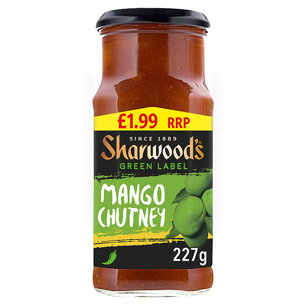 Sharwood’s Green Label Mango Chutney – RRP £1.99