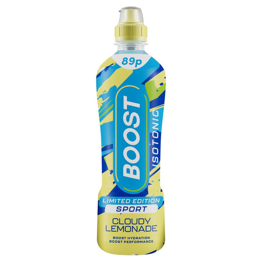 Boost Isotonic Sport Cloudy Lemonade (500ml)