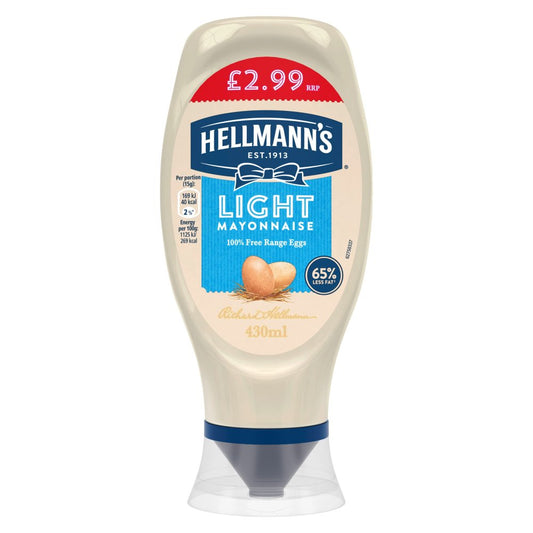 Hellmann’s Light Mayonnaise (430ml)