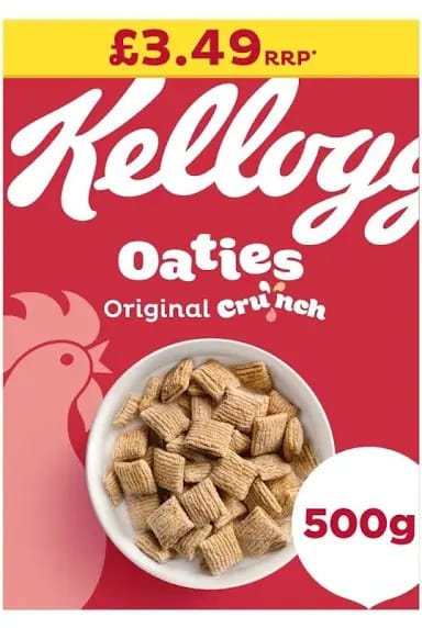 Kellogg's Oaties Original Crunch 500g