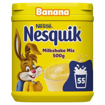 Nesquik Banana Flavoured Milkshake Powder 500g