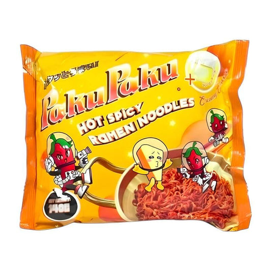PakuPaku Hot Spicy Noodles Creamy Cheese 140g