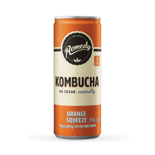 Remedy Kombucha Orange Squeeze – 250ml