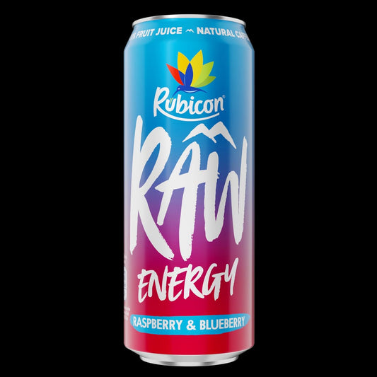 Rubicon Raw Energy Raspberry & Blueberry 500ml