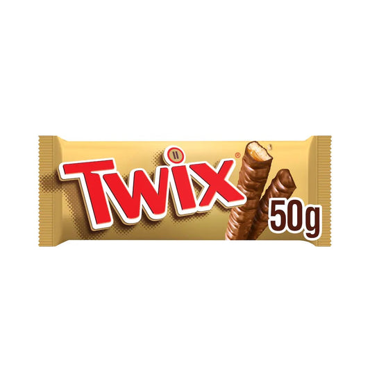 Twix Chocolate Bar 50g
